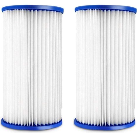Cartuchos de filtro para piscinas, accesorios para sistemas de filtración tipo A o C - Paquete de 2 - Fei Yu (1/5)