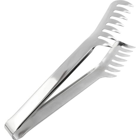 Pinza per pasta in acciaio inox - 1 pezzo, argento (1/4)