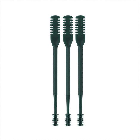 Coupe-ongles 2-en-1 pour poils du nez, tondeuse rotative 360° pour narines, vert foncé, précision et sécurité, outil de soin masculin (1/5)