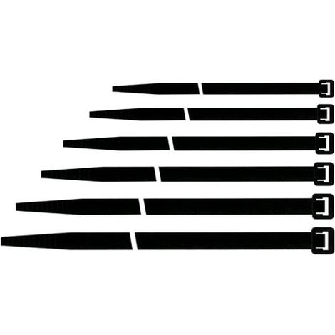 FASCETTE per CABLAGGIO MAURER Colore NERO 370X3,6 conf. 100 pz
