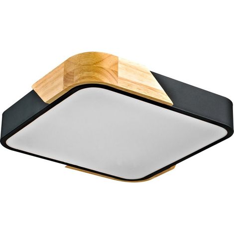 Lámpara de techo LED 24W Santer PLF13187BKWO Italux (1/3)