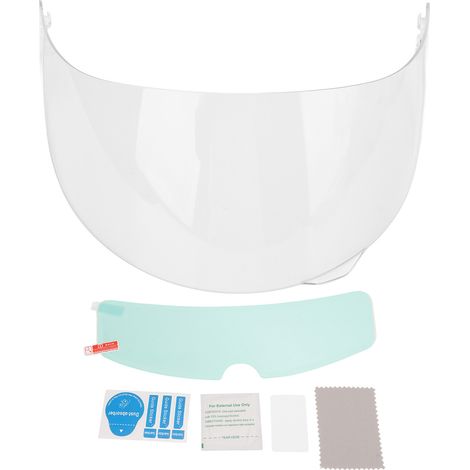Eosnow Helmlinse Visierschild mit Antibeschlagfolie Motorradzubehör Ersatz für AGV VISOR K5 S3 K3 SV Transparent