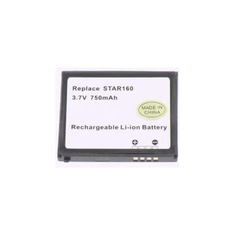 NX - Batterie téléphone, smartphone, GSM 3.7V 750mAh - KQ-PA278STAR160