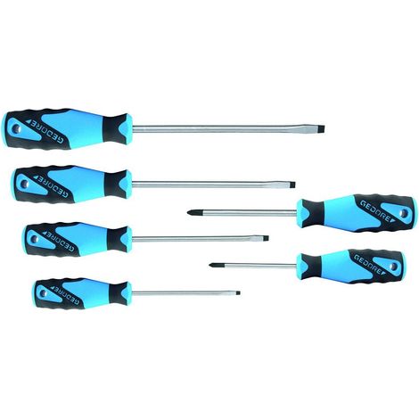 GEDORE 1482319 - 3C - Jeu de tournevis 6 pcs IS 4-8 PH 1-2 , 2150-2160 PH-06