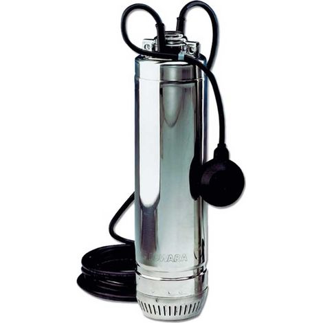 Lowara - Elettropompa Sommersa Monoblocco 1 HP - 0.75 KW - 220V con galleggiante in acciaio inox modello Scuba 3SC507CG