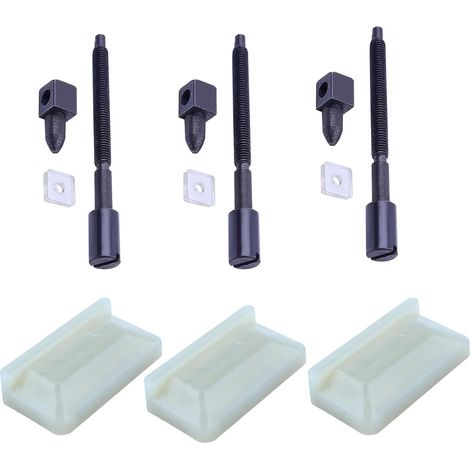 Kit de vis de réglage de chaîne 3 pièces pour tronçonneuse Husqvarna 395 394 XP 395XP Tendeur, pour pièces de tronçonneuse Husqvarna Remplacer 503467701 (1/5)