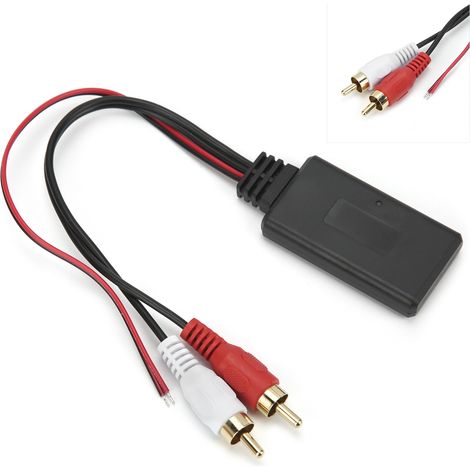 Adaptateur Bluetooth RCA pour autoradio, adaptateur audio Bluetooth sans fil pour Kenwood/Clarion (N° 19) (1/5)