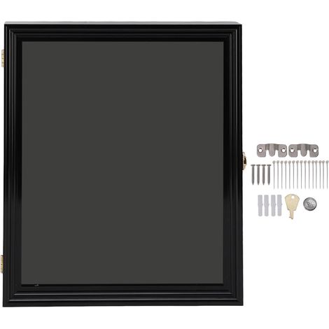 vitrine 13x16 pouces noire pour chapeau de remise de diplôme (1/5)