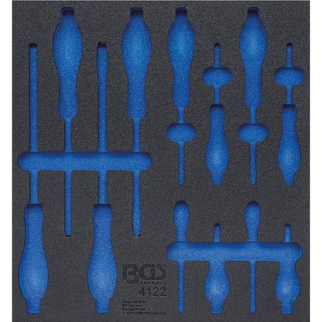 Insert de Servante d Atelier 2/3 Vide - 38,5 x 41,5 x 4,5 cm - Compatible Art. 4122 - Organisation et Praticité - D-Work