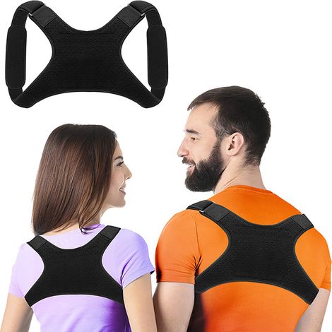 Correcteur De Posture - Sangle Pour Épaules Réglable - Confort Respirant - Usage Quotidien Et Sportif - 1 Pièce (1/5)