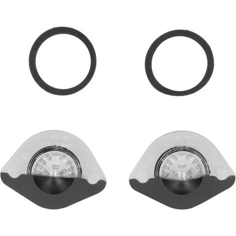 BUNTHAUS Lampe de plaque d'immatriculation LED SMD 3W 6500K, lumière blanche adaptée à la Ford Mustang 19942004, 2 pièces (1/5)