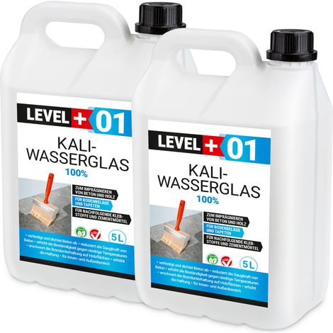LEVEL+ Kaliwasserglas Unverdünnt Grundierung L+01 - 10L