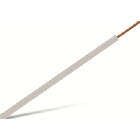 Cable eléctrico blanco eneroid h05v-u 1 mm² 100 m