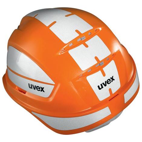 Schutzhelm uvex pheos alpine 9773256 orange mit Lüftungen (1/2)