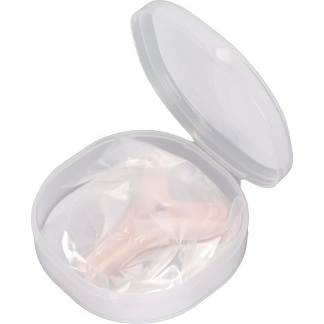 Mâchouillons orthodontiques en forme de Y, caoutchouc de qualité alimentaire, arôme pêche rose, pour éviter la déformation du visage - lot pour aligneurs dentaires (1/5)