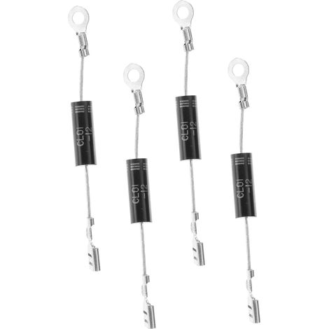 Diode - 4 Pièces - Céramique - Redresseur Haute Tension - Pour Four À Micro-ondes Universel (1/5)