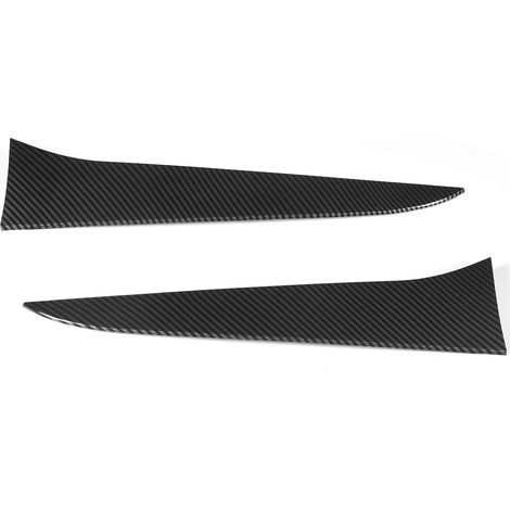 Paire de déflecteurs arrière vitre latérale style fibre de carbone pour X1 E84 2009-2015, kit de modification extérieur 2 pièces (1/5)
