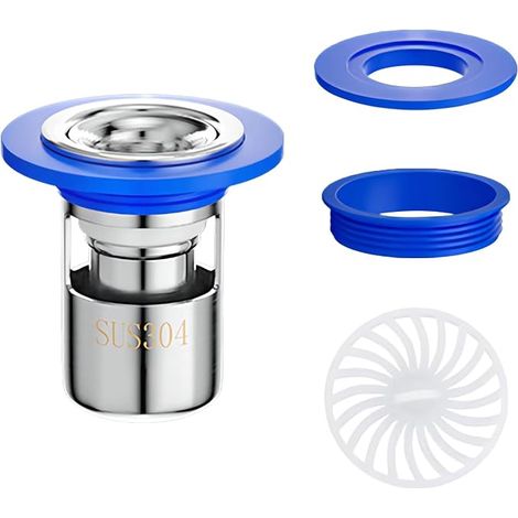 1 Stück geruchshemmender Duschablauf, Bodenablauf, Rückschlagventil für Duschwaschbecken, Bodenablauf, 38 mm (1/5)