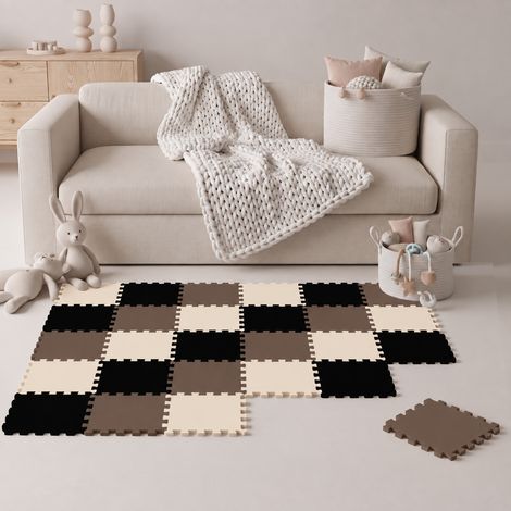 27 Tapis de Sol épais pour Bébé Enfant - 30x30 Dalles Puzzle Carré en Mousse EVA (1/5)
