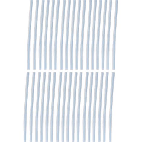 Ortviai Bâtonnets de colle chaude EVA haute viscosité transparent 11 x 300 mm – 34 pièces (1/5)