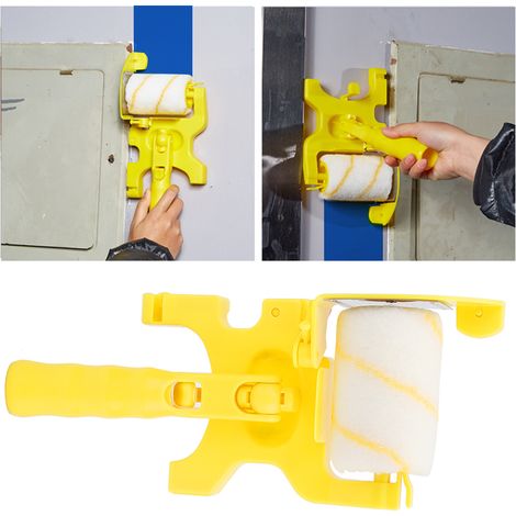 Rouleau pour la séparation des couleurs, un petit outil pratique et portable pour peindre les murs (1/5)