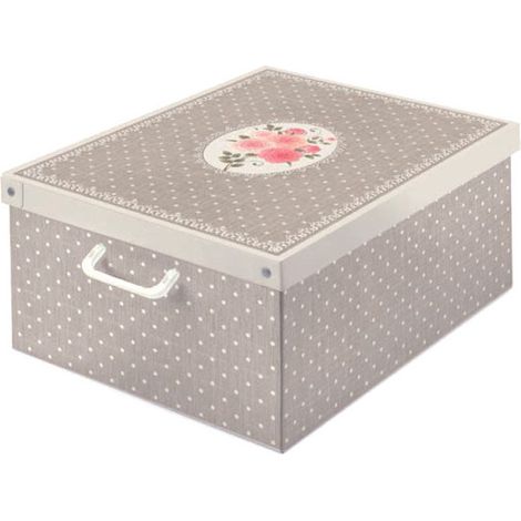 Boîte modulable à pois 39X50 H 24 Lavatelli