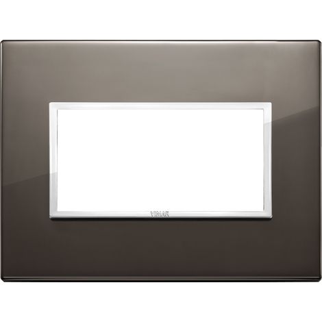 VIMAR - 21654.06 Placca 4M nero zaffiro