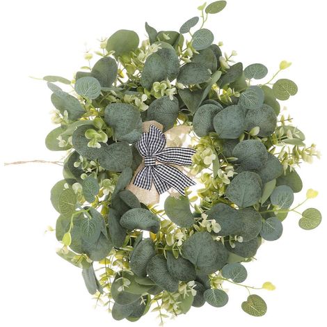 Couronne de fleurs décorative multicolore en soie et perles (1/5)