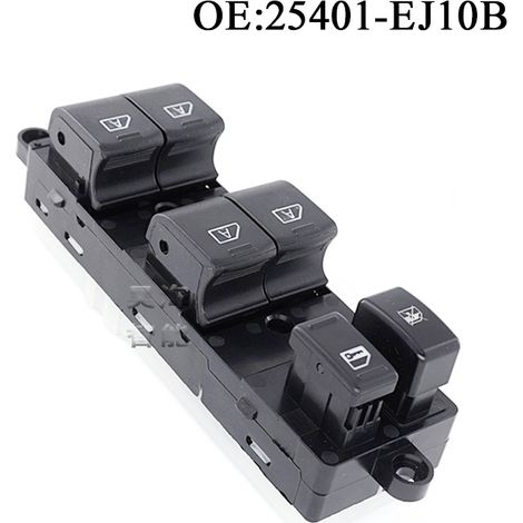Die Teilenummer 25401-EJ10B gilt für den Hauptschalter für elektrische Fensterheber und Fensterbedienungsschalter von Nissan Infiniti. (1/4)