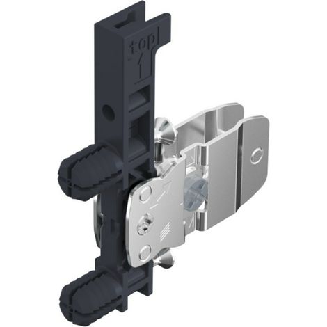 AvanTech YOU Frontaufsatz für Schubladen-Seitenzarge, Höhe 139 mm, zum Einpressen - HETTICH - 9257885 (1/3)