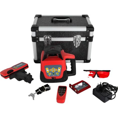 Niveau Laser Rotatif, Mesure de Haute Précision, Large Capacité de Scannage, Ensemble de faisceaux rouges 1 (1/2)