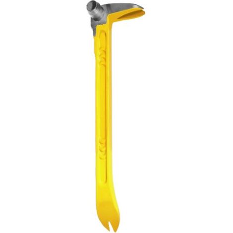 Leborgne – Arrache-clous 25 cm pour bois dur – Outil forgé haute résistance – Extraction rapide avec poinçon et marteau – Construction charpente