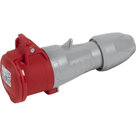 Prise mobile 2P+T IP44 380V à 415V 16A LEGRAND 555107