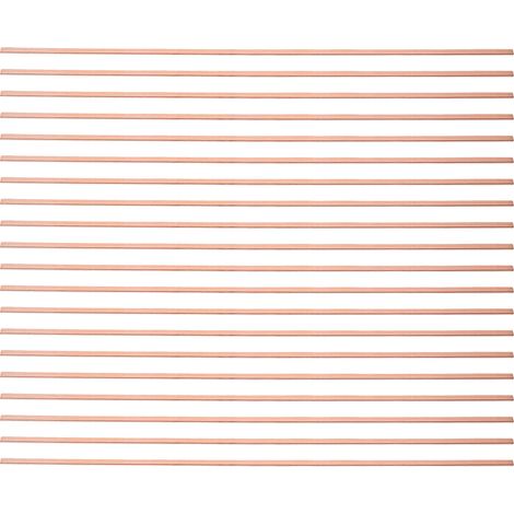 20 baguettes de brasage en argent BCuP-5, 15 % plates, 0,05 x 0,13 x 10 pouces, pour tuyauterie en cuivre de réfrigération CVC. (1/5)