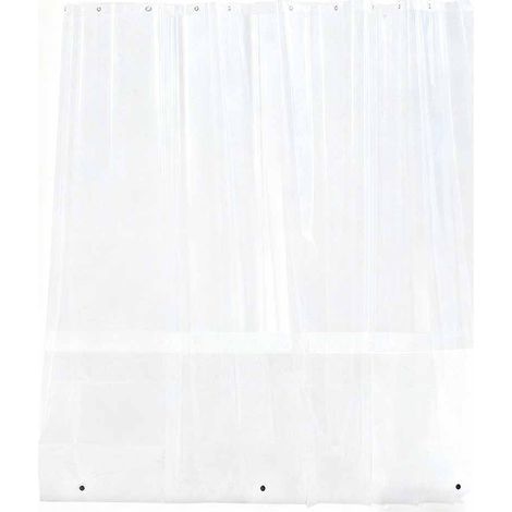 rideau de douche transparent,La taille est180x200centimètres, avec 3Un aimant (1/5)