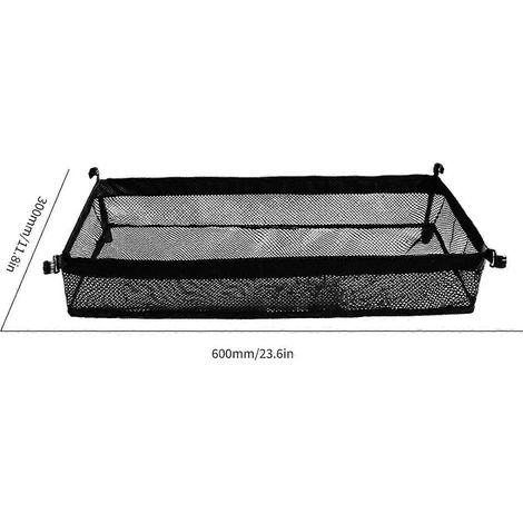 Sac de rangement extérieur grande capacité en filet pour vaisselle de camping, sac suspendu pour barbecue et pique-nique