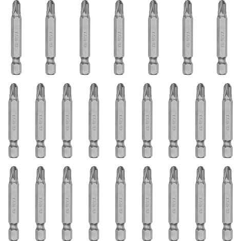 Coffret D'Embouts de Tournevis Pz3, Longueur 50 mm, 25 Pièces (1/5)