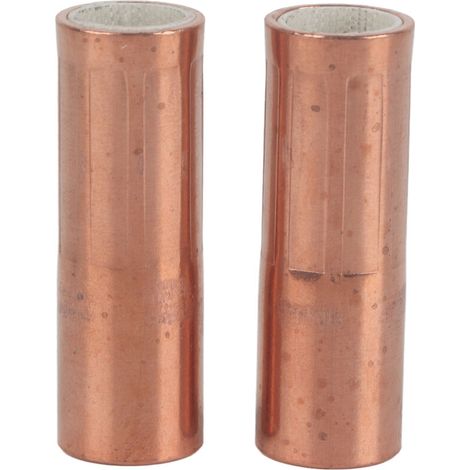 Buse de Pistolet de Soudage MIG 21 62 5/8inch 100L Cuivre Rouge 2pcs pour Tweco Mini 1 (1/5)