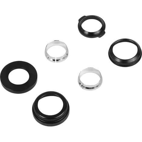 Kit de jeu de direction en 6 pièces pour la trottinette électrique Kukirin A1 : roulements de fourche avant, jantes en aluminium et jeu de direction.