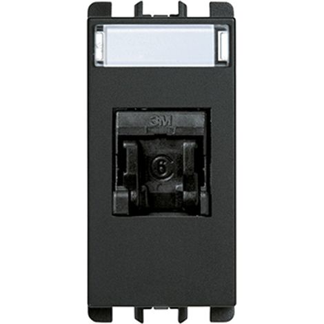 Presa dati rj45 cat 5e 1 modulo antracite urmet 10445e