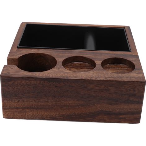 Support de filtre à café en bois pour porte-filtre, accessoires pour machine à café, cuisine et maison (1/5)