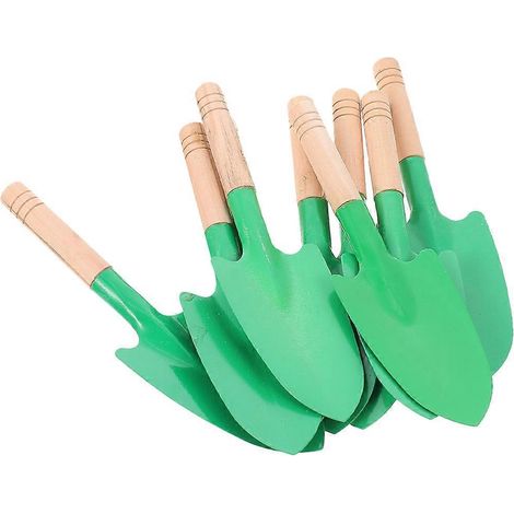 Lot de 8 pelles de jardin en métal, pelle de jardin, petite pelle, pelle à main (1/5)