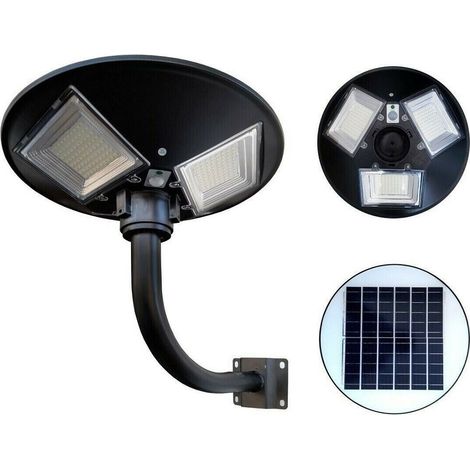 Trade Shop - Faro Led Solare Lampione Con Sensor De Movimiento 150 Watt + Palo Ty-150 - (1/4)