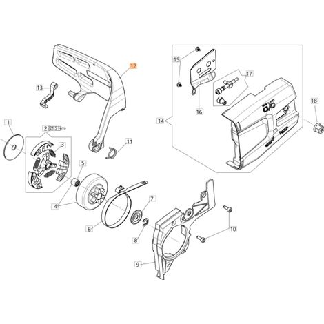 ORIGINAL OLEOMAC Schutz für Kettensäge GST 360 50270185BR