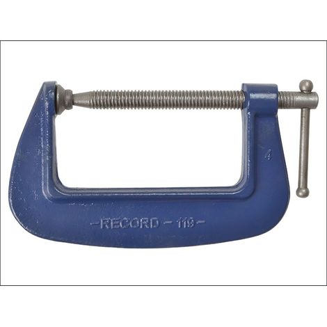 119 Medium-Duty Forged G Clamp 100mm (4in) REC1194 (1/2)