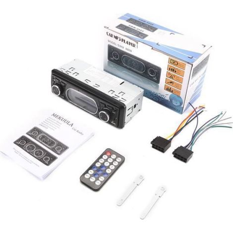 Autoradio - - Stéréo Bluetooth - Double-Din - Mains Libres - Radio FM (1/4)