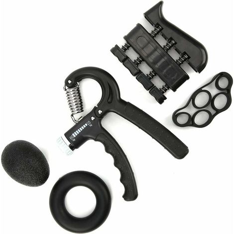 - Kit d'entraînement de la force de préhension, 5 pièces/ensemble de renforçateurs de poigne en silicone (1/5)