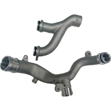 Engine Upgraded Metal Coolant Crossover Pipe for Discovery Land Range Rover Sport VELAR LR090630 LR092990 (1/5)