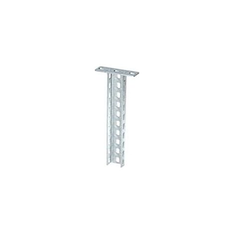 OBO Bettermann Puntal colgante con placa de cabeza soldada 50x30x200 Acero galvanizado en caliente, 6342351