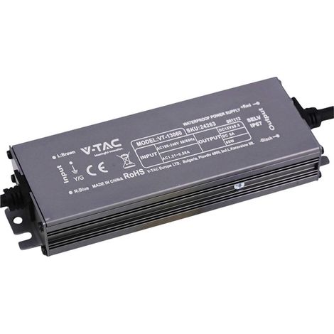 V-TAC VT-13060 Trasformatore per LED Tensione costante 60 W 5 A 12 V/DC non dimmerabile 1 pz. (1/3)